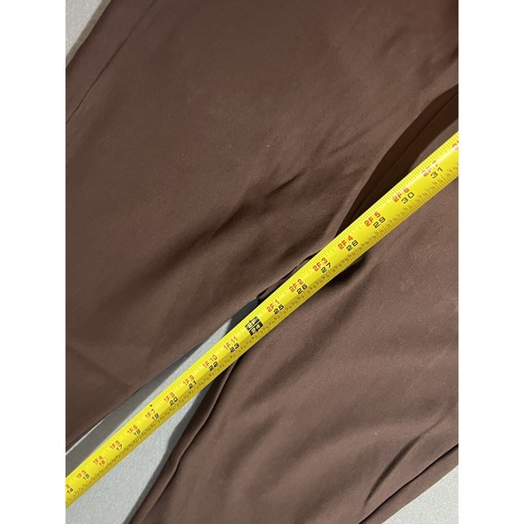 MAZE Women's Brown Pull-On Skinny Leg Pants Stretch Faux Pockets Size Small - Picture 4 of 5
